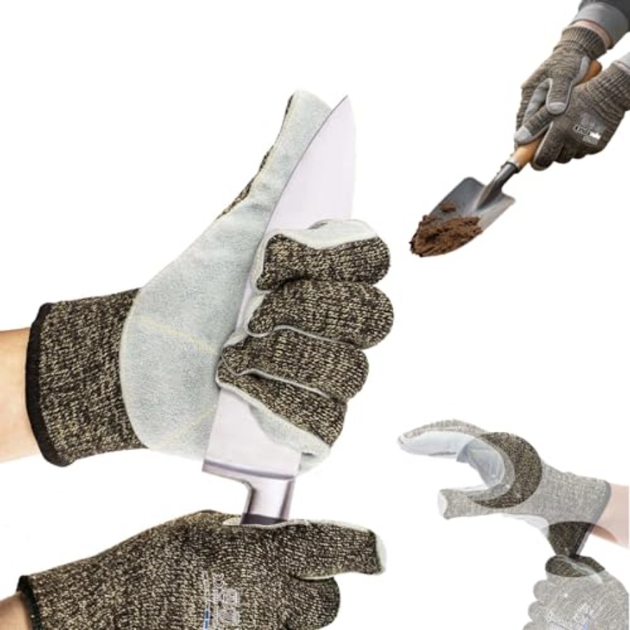 Leveling Leatherworking - Садовые рабочие перчатки: защита от порезов