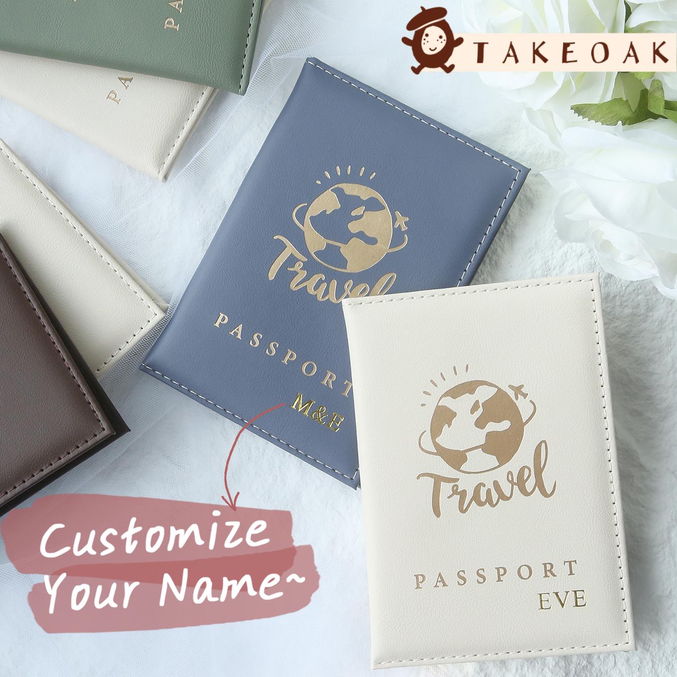 Leather Stamp Set - Набор из 2 персонализированных кожаных обложек