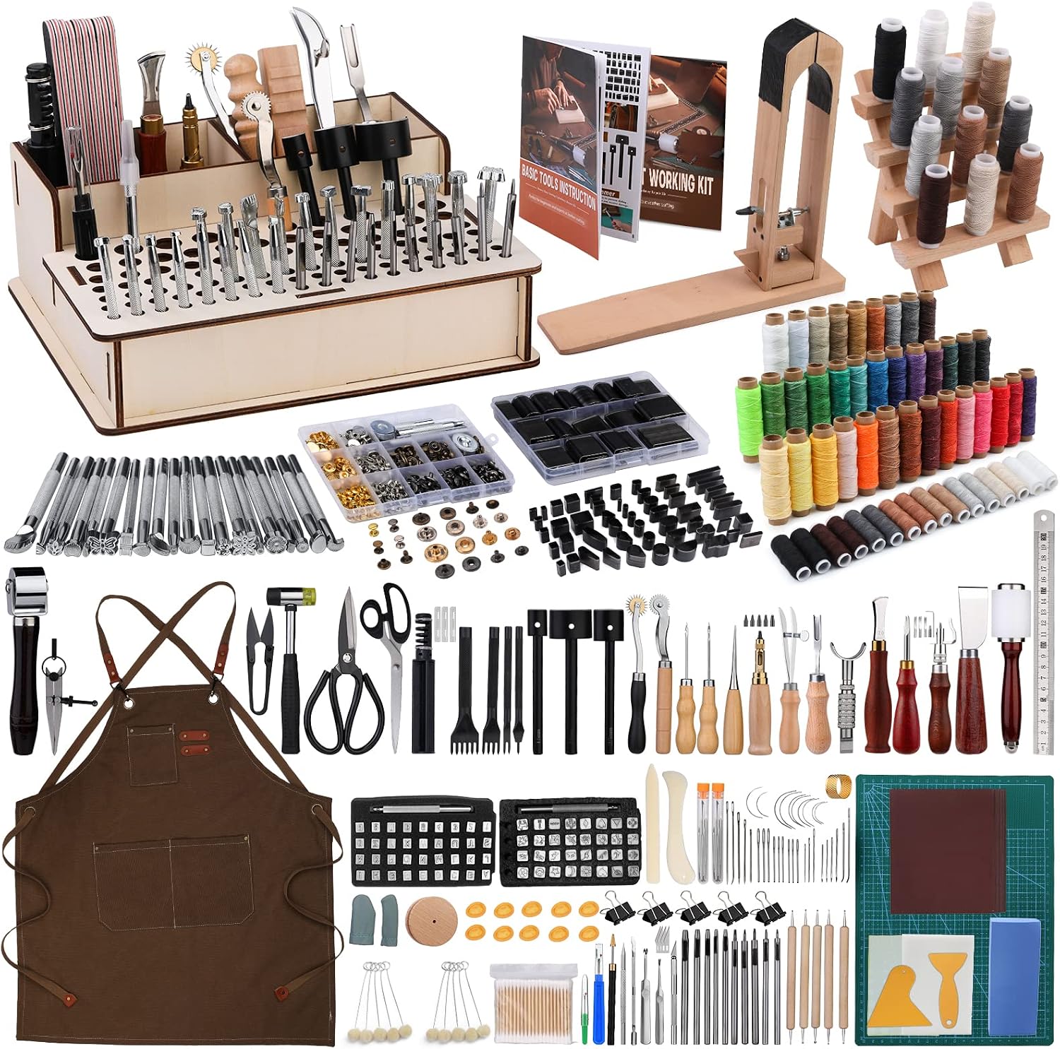 Leatherwork Beginner Tools - Набор инструментов для работы с кожей