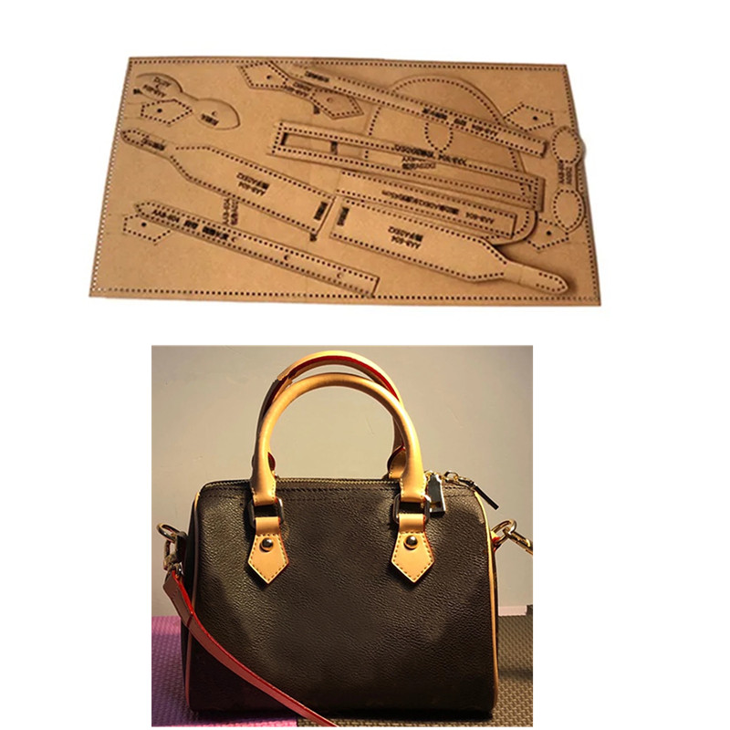 Leatherwork Patterns - 1 комплект DIY крафт-бумага швейный узор
