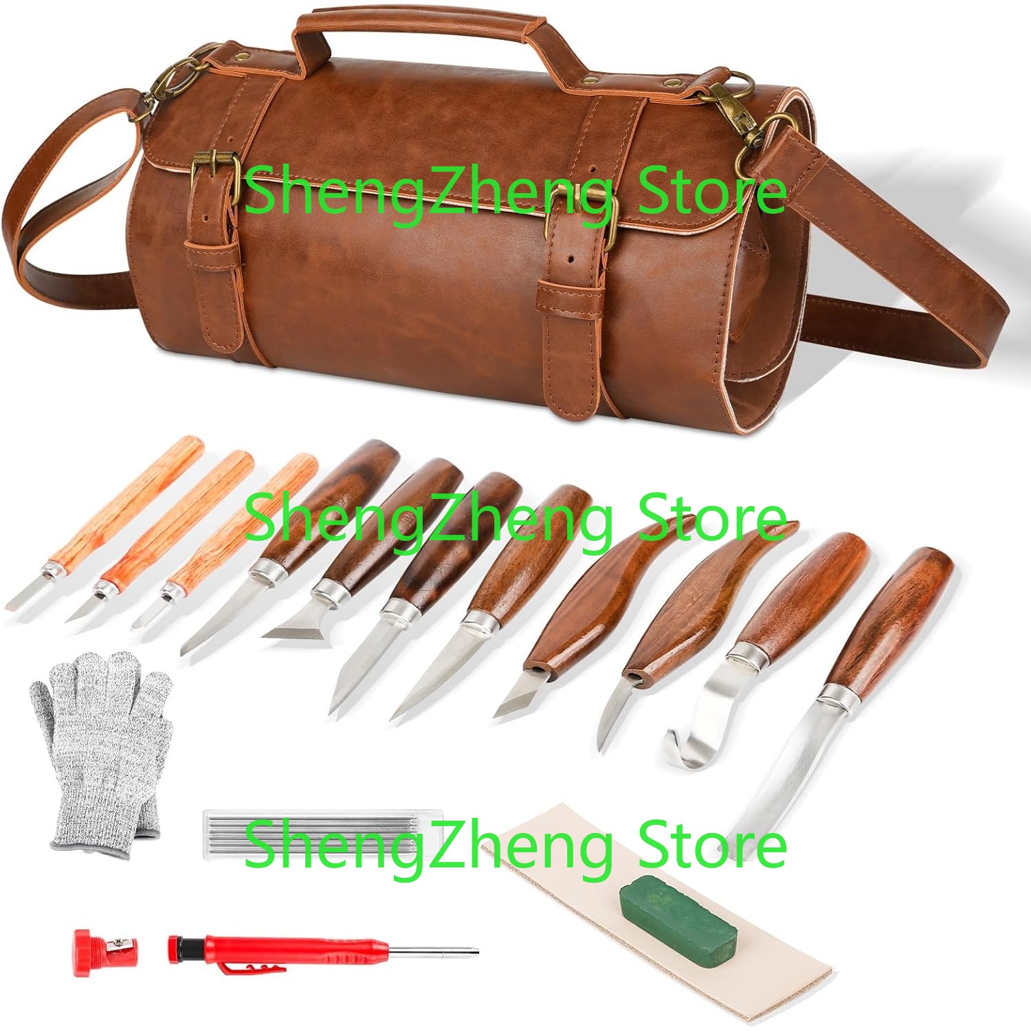 Leatherwork Beginner Tools - Набор инструментов для резьбы по дереву