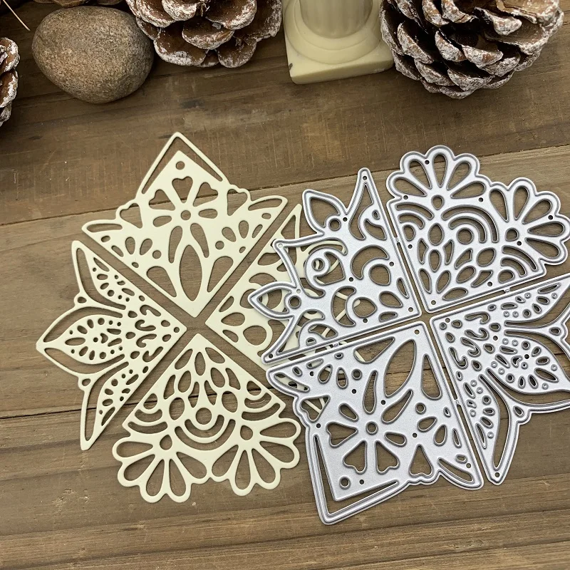 Leatherwork Embossing - 4 шт., трафареты для резки металла,