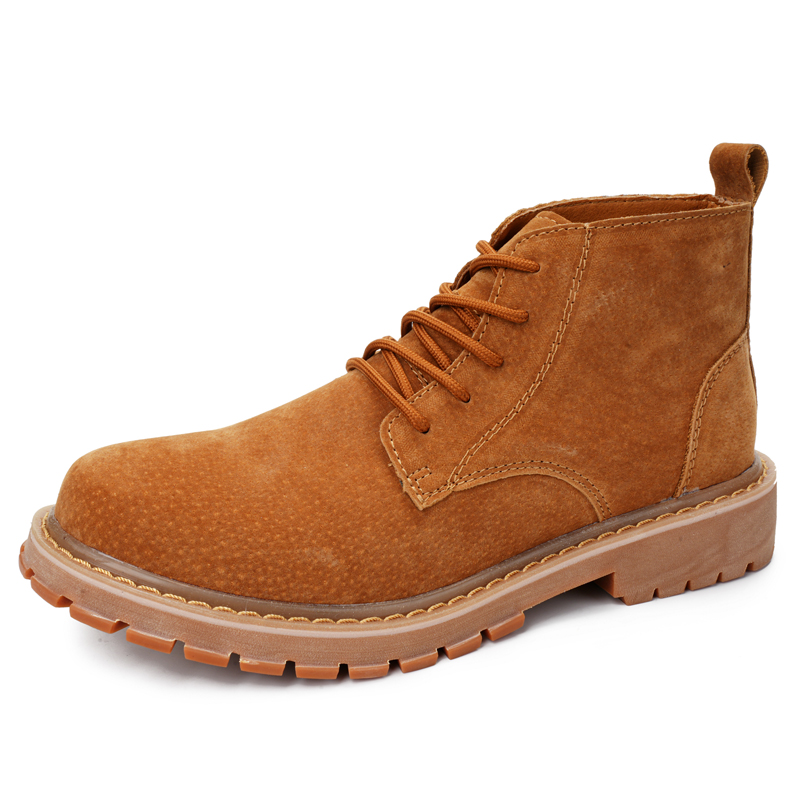 Leather Work Oxfords - VIPOL Ботинки пустыни в британском стиле,