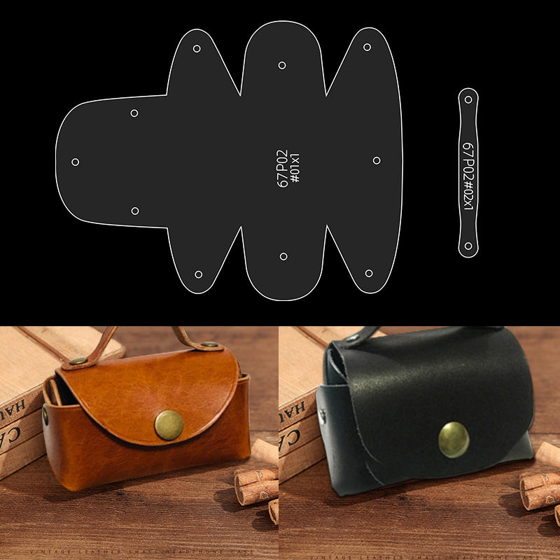 Leatherwork Patterns - YOMDID 2 шт. формы для портмоне