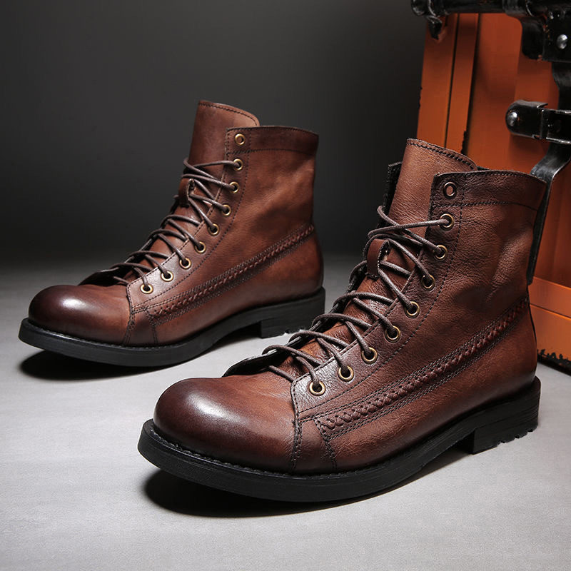 Leatherworking Classic - Мужские классические кожаные ботинки ручной работы