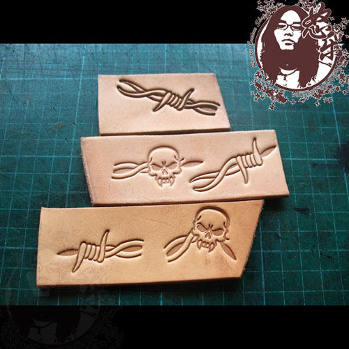 5 шт./компл., набор кожаных шт – обзор и цена Leather Stamp Set