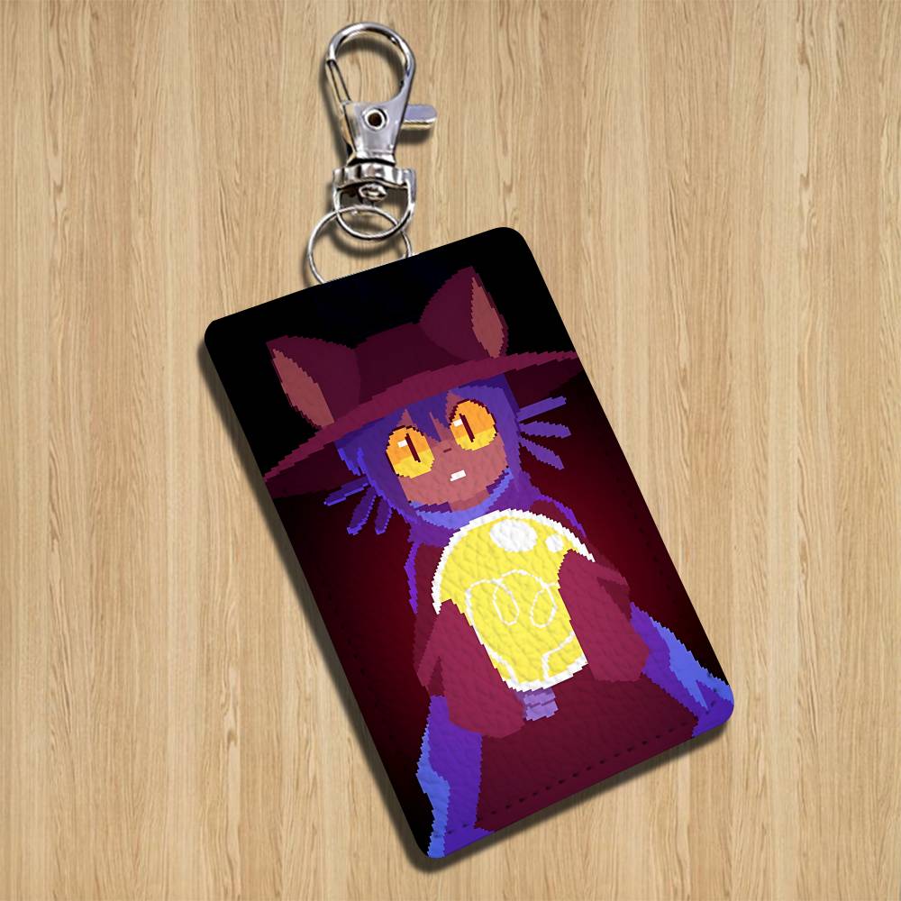 Милый держатель для карт Niko  – обзор и цена Leatherwork Keychain