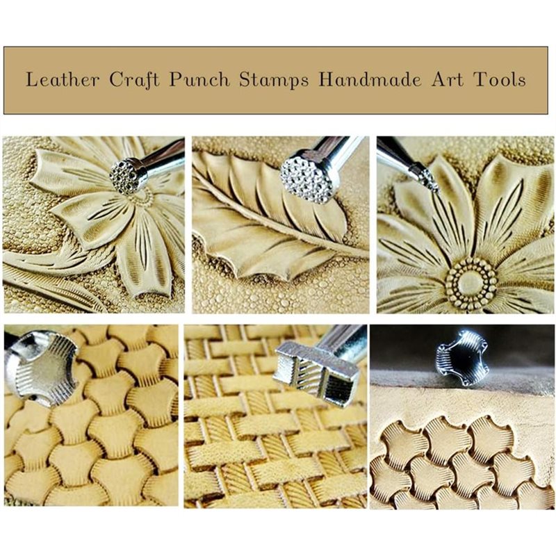 Набор инструментов для тиснени – обзор и цена Leather Stamp Set