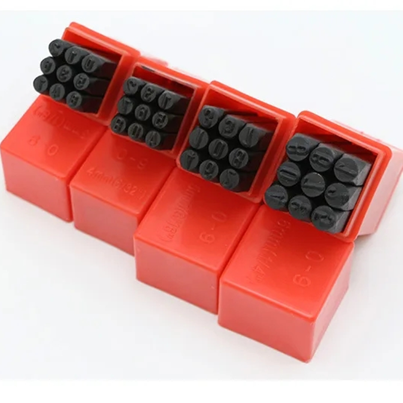 2/2,5/3/4/5/6 мм номерной штам – обзор и цена Leather Stamp Set