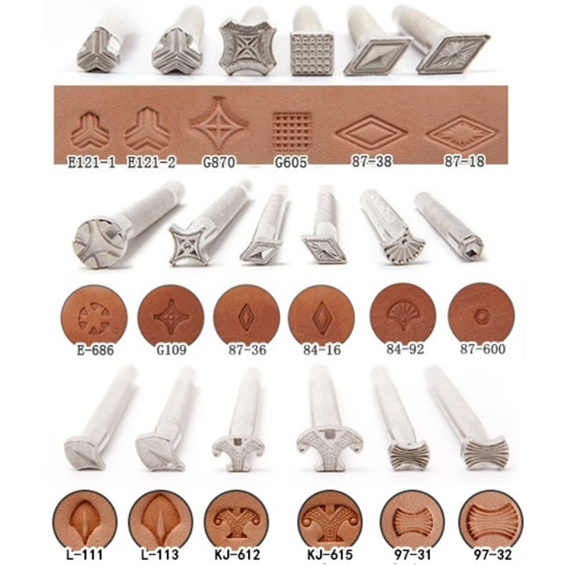 Новый набор инструментов для т – обзор и цена Leather Stamp Set