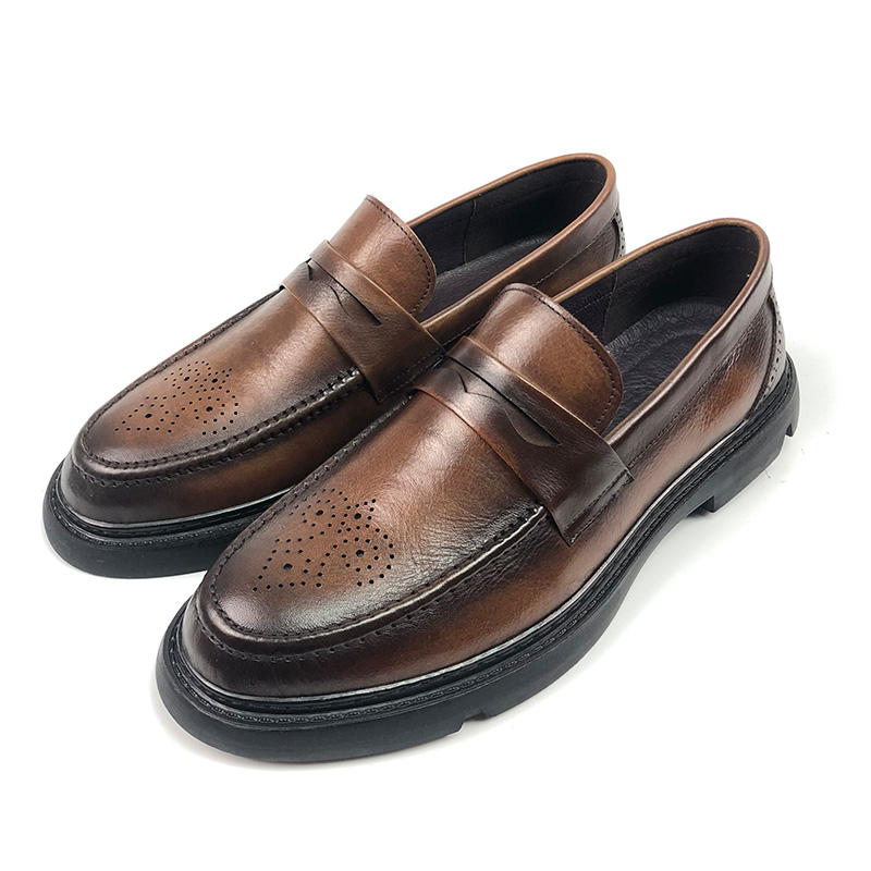 Мужская кожаная обувь с резной – обзор и цена Leather Work Oxfords