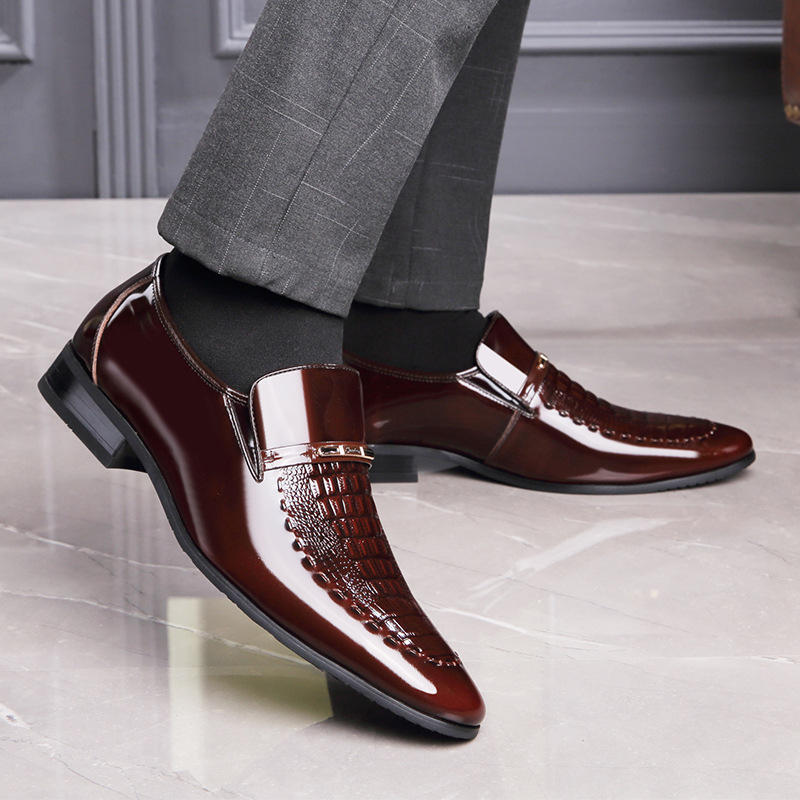 Мужская кожаная обувь Лакирова – обзор и цена Leather Work Oxfords