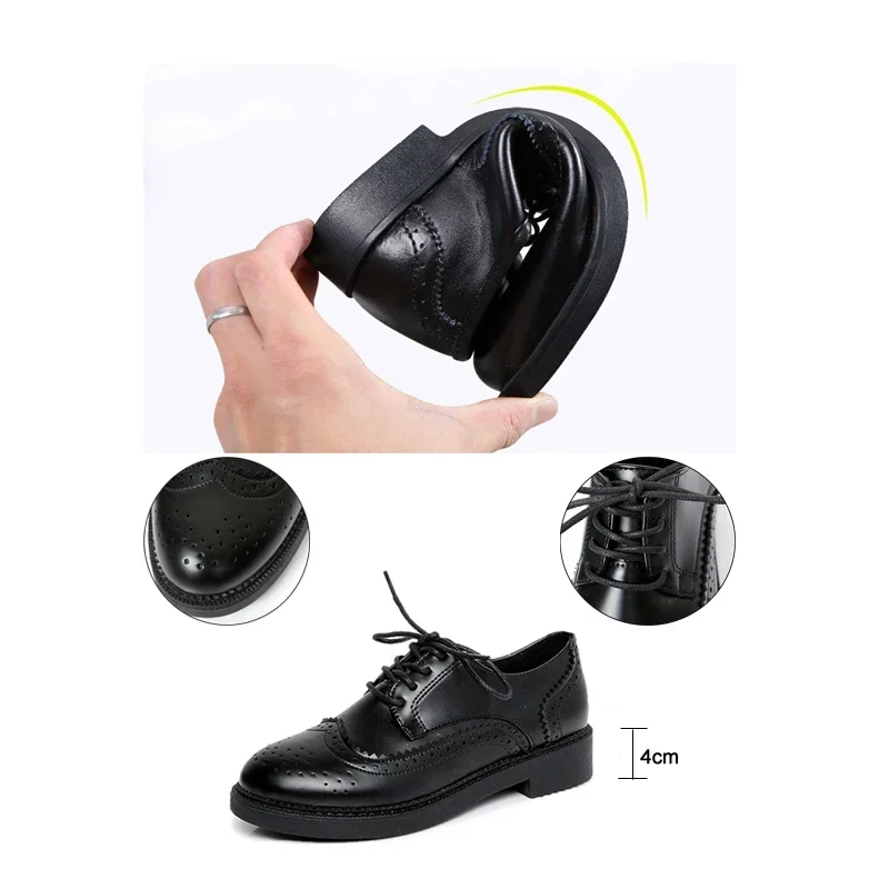 Осень 202, женские оксфорды на – обзор и цена Leather Work Oxfords