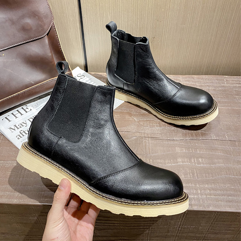 Мужские ботинки челси из натур – обзор и цена Leather Work Oxfords
