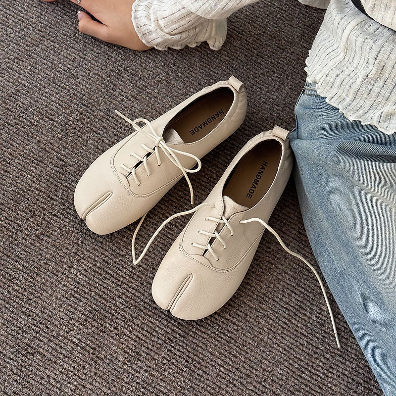 Женские туфли таби из натураль – обзор и цена Leather Work Oxfords