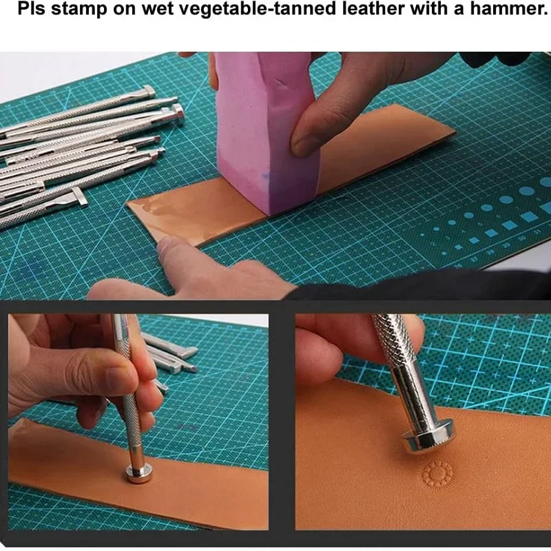 Инструменты для штамповки кожи – обзор и цена Leatherwork Beginner Tools