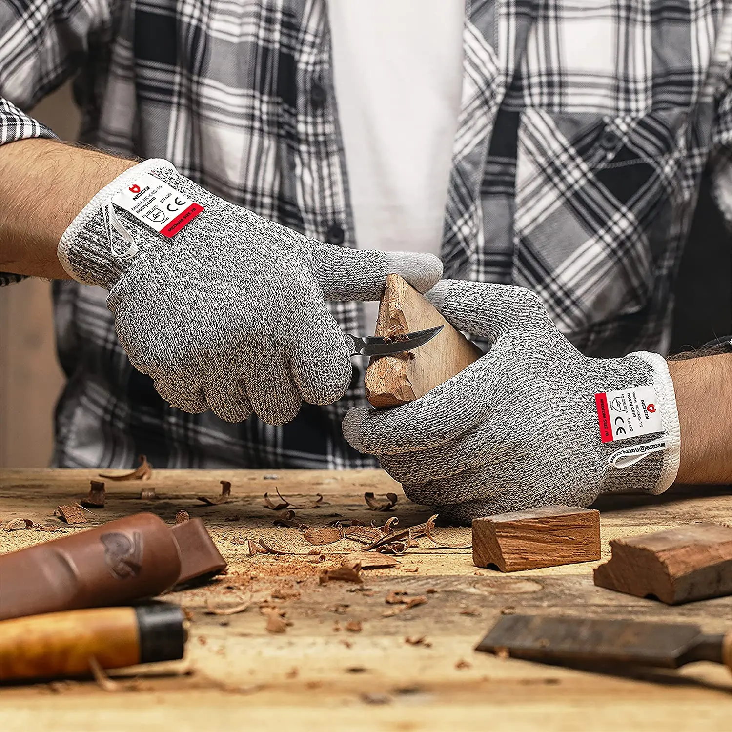 Устойчивые к порезам перчатки  – обзор и цена Leveling Leatherworking
