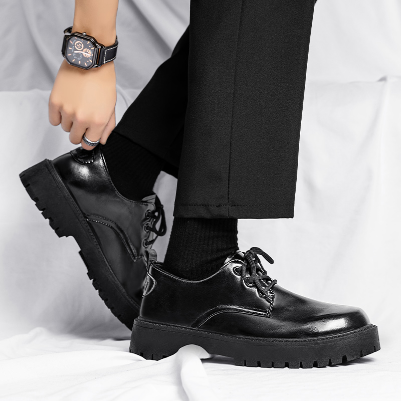 Мужская кожаная повседневная о – обзор и цена Leather Work Oxfords