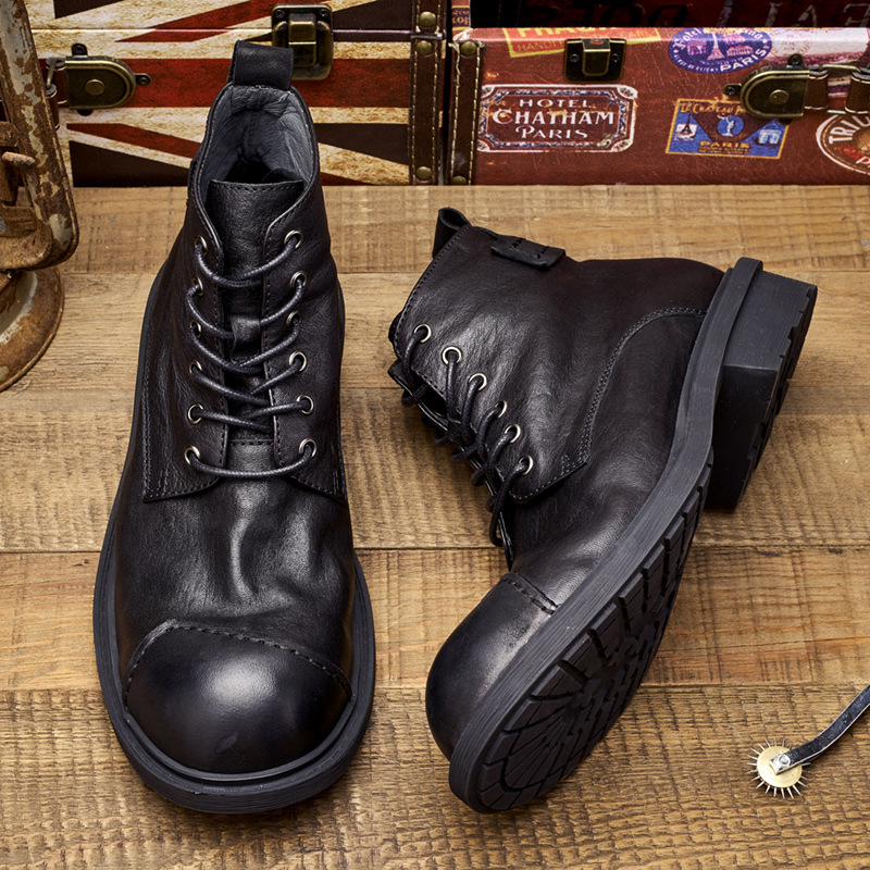 Мужские рабочие ботинки в стил – обзор и цена Leather Work Oxfords