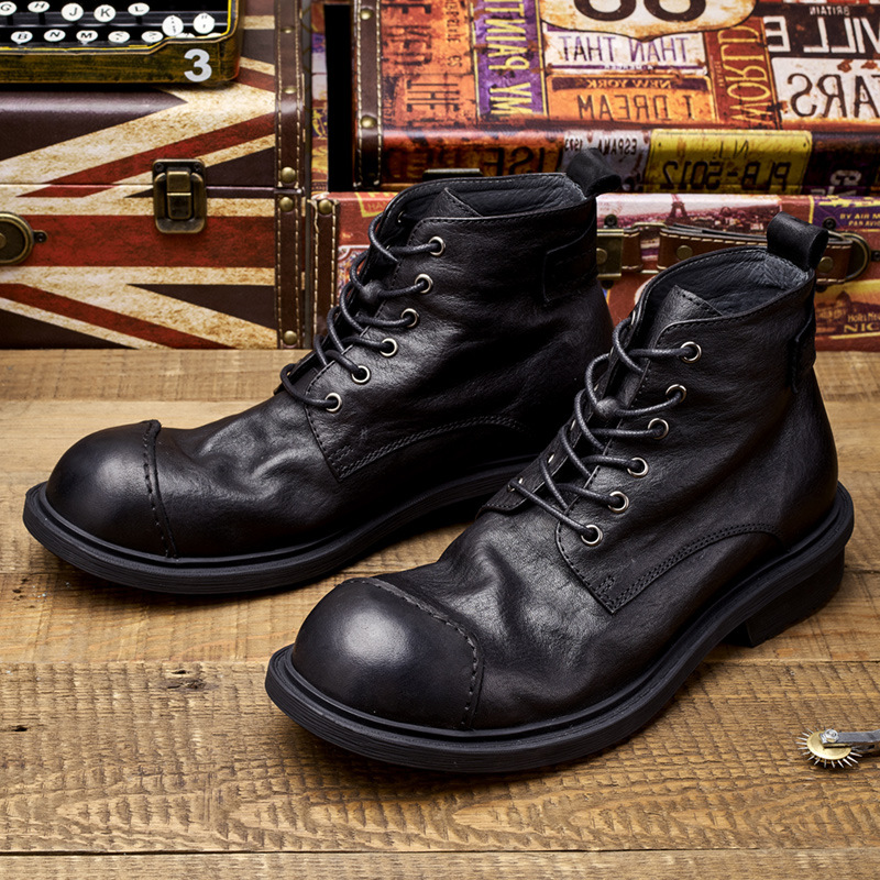 Мужские рабочие ботинки в стил – обзор и цена Leather Work Oxfords