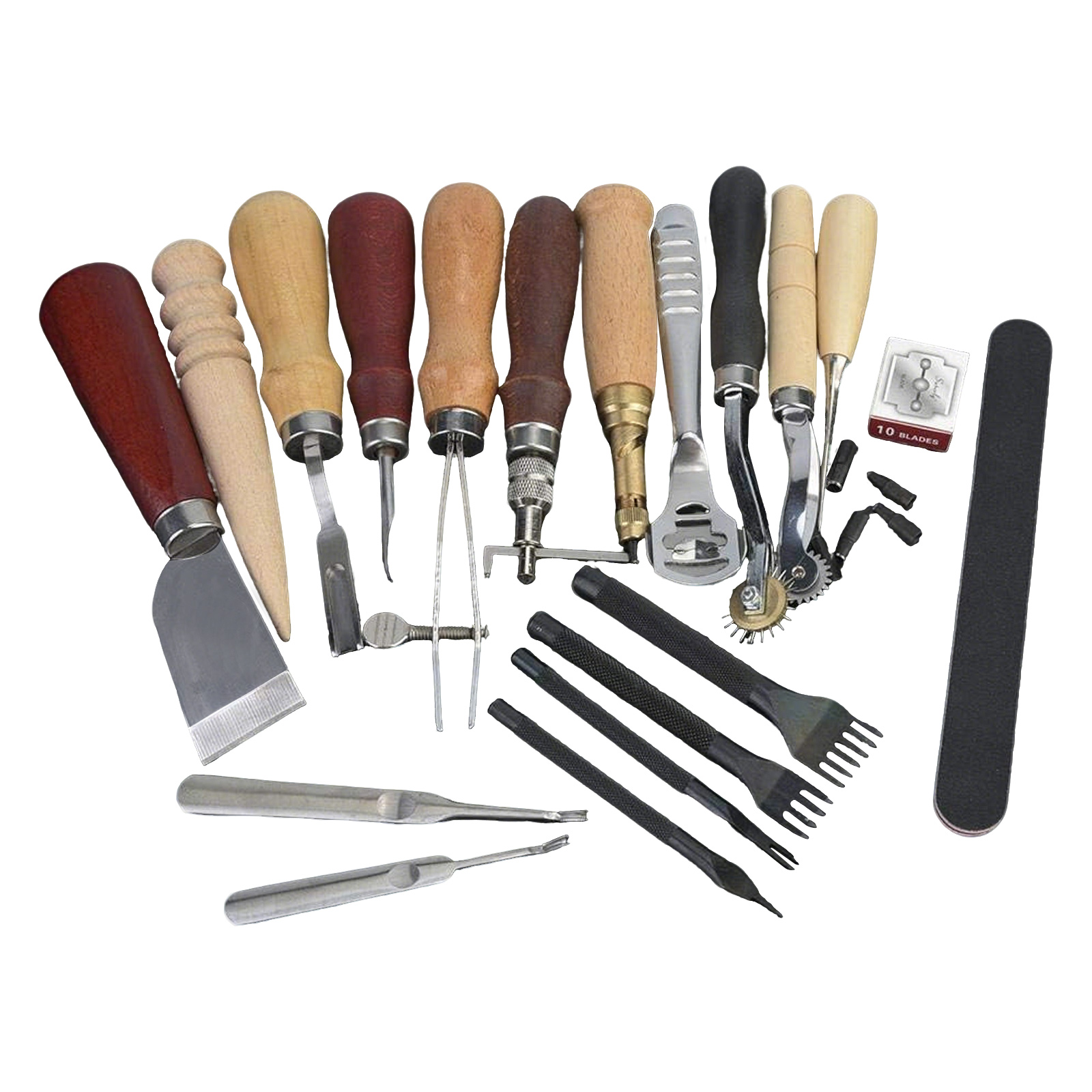 Набор инструментов для работы  – обзор и цена Leatherwork Beginner Tools