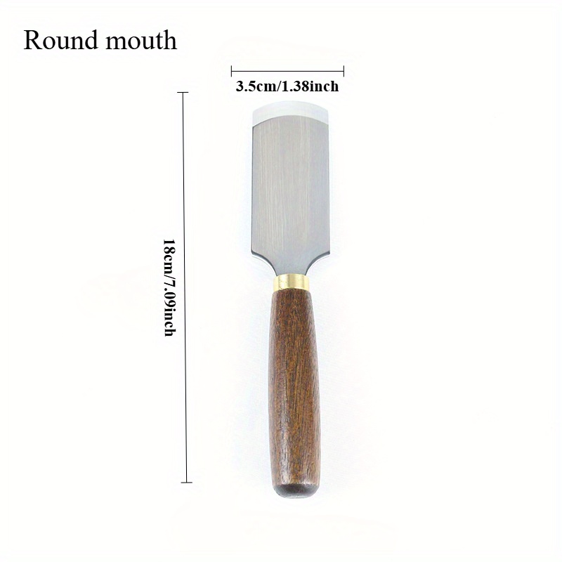 Плоский рот/косый рот/круглый  – обзор и цена Round Knife Leatherwork