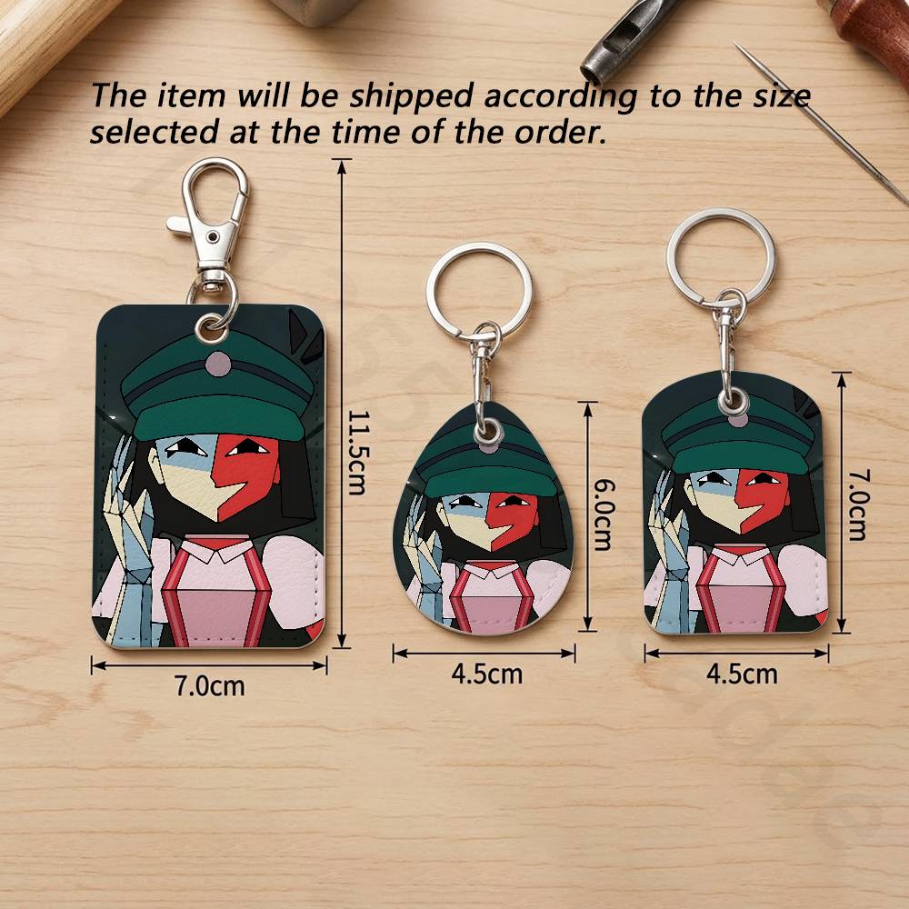 Брелок-держатель для карт Ena  – обзор и цена Leatherwork Keychain