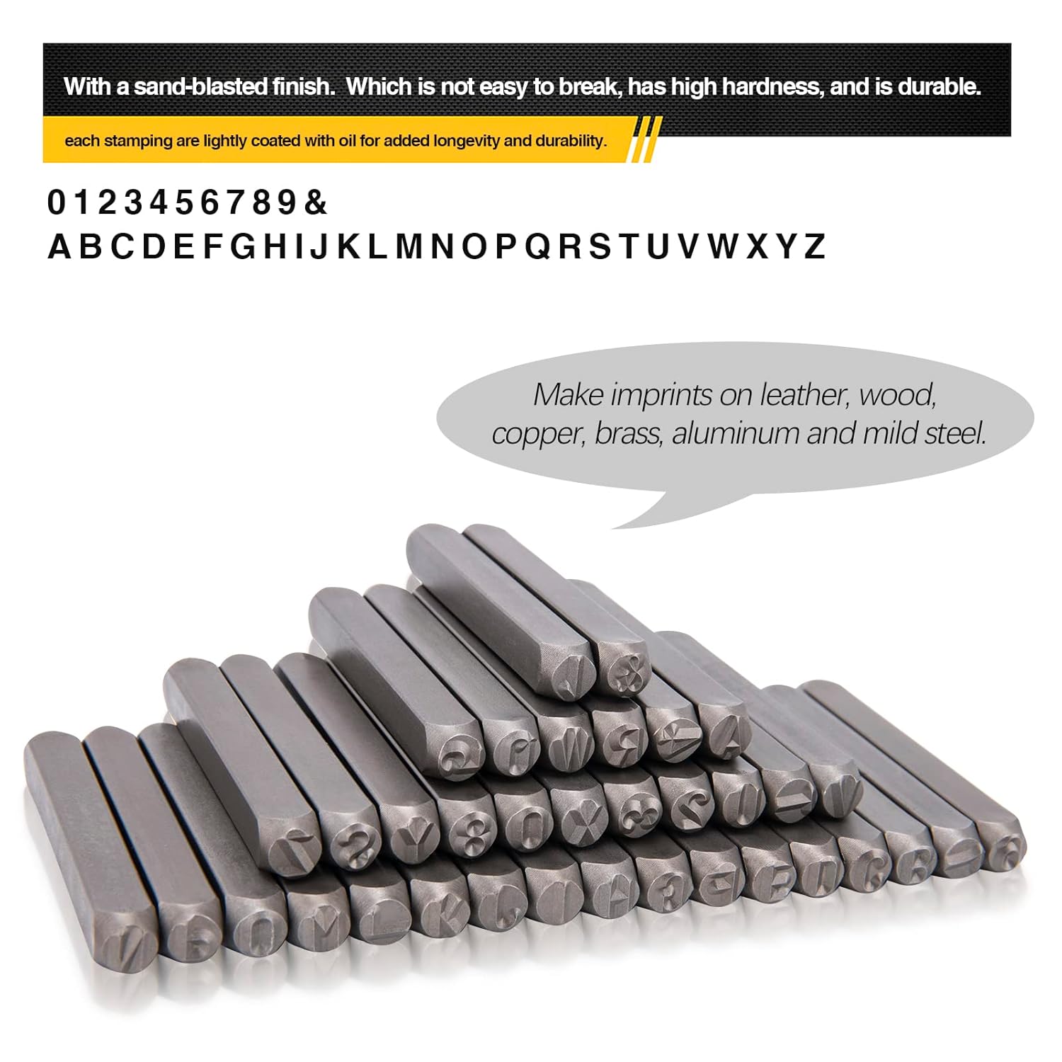 Набор металлических штампов дл – обзор и цена Leather Stamp Set