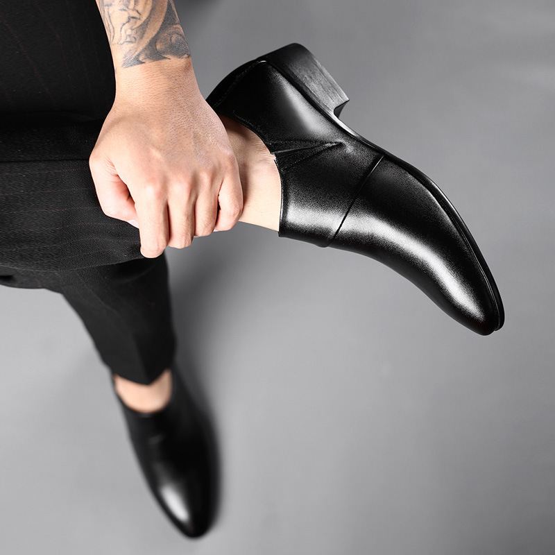 Мужские кожаные туфли-оксфорды – обзор и цена Leather Work Oxfords
