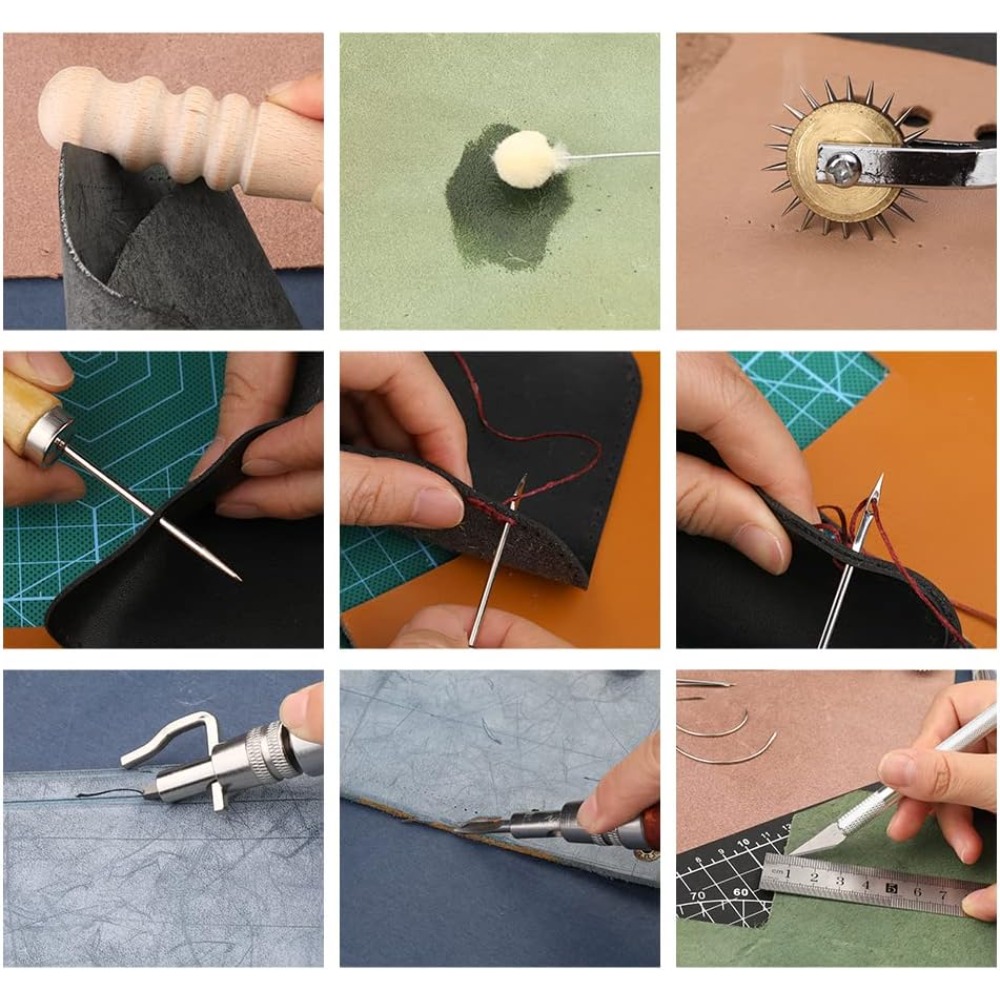Инструменты для работы из кожи – обзор и цена Leatherwork Beginner Tools