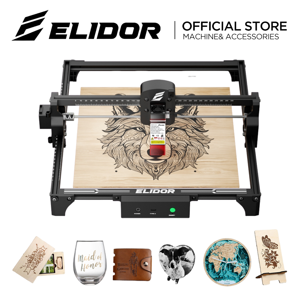 Лазерный гравер ELIDOR Z6 12W  – обзор и цена Leatherwork Beginner Tools