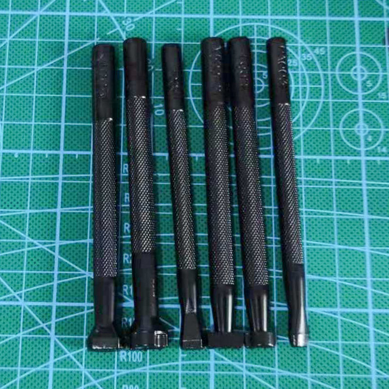 6 шт. инструмент для печати на – обзор и цена Leather Stamp Set