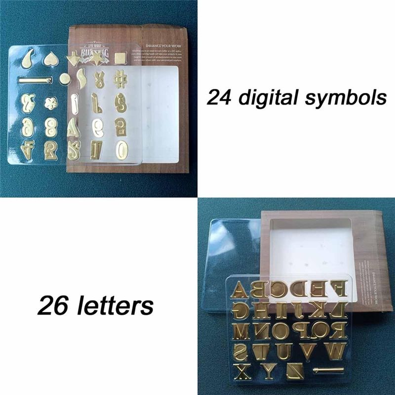 Набор для выжигания по дереву  – обзор и цена Leather Stamp Set