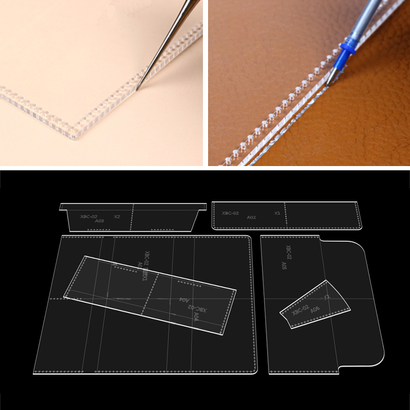YOMDID длинный кошелек, шаблон – обзор и цена Leatherwork Patterns