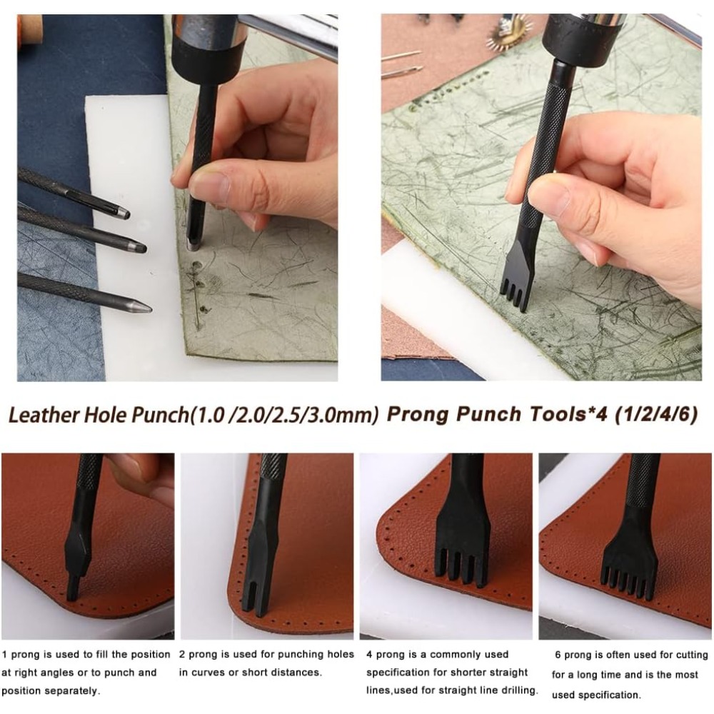 Набор инструментов для работы  – обзор и цена Leatherwork Beginner Tools